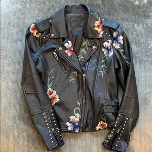Blank NYC Faux Leather Jacket Size Small